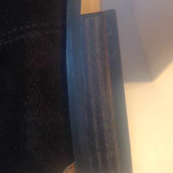 Women’s fall Rhea fringe brown suede Michael Kors warm comfort tall boots - Picture 11 of 16